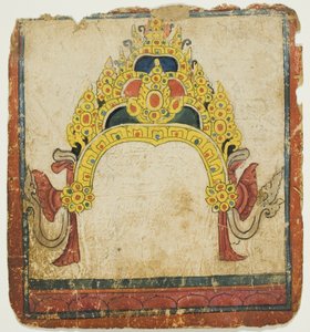 Jeweled Ritual Crown, from a Set of Initiation Cards