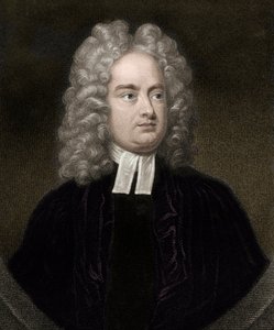 Jonathan Swift (1667-1745) - engraving - 19th century