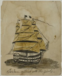 Joshua Afloat with the Girls by Unknown artist