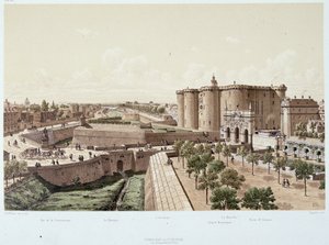 The Bastille in 1740 (the Prison) - in 