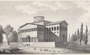 The House of Education by Ledoux (engraving)