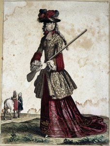 Lady in the hunt