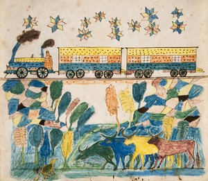 Landscape–Train