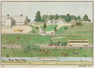 Landscape, Joliet, Illinois by Unknown artist
