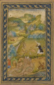 Layla and Majnun by Unknown artist