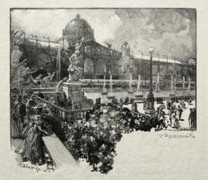 The Palace of Liberal Arts, Exterior by Unknown artist