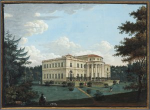 The Yelagin Palace at Saint Petersburg