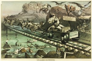 Legalized Plunderers, from Puck by Unknown artist