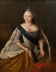 Portrait of Empress Elizabeth of Russia, Mid 18th Century