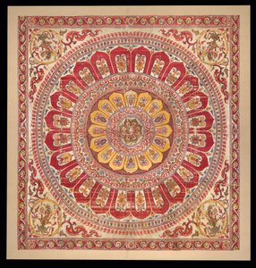 Lotus-blossom petal canopy
