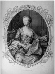 Madame de Pompadour, Jeanne Antoinette Poisson (1721-1764) (Marquise de Pompadour) favorite by Louis XV - Musee Carnavalet