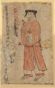 Man Holding Flower Between Clasped Hands
