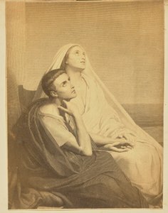Man and Woman Gazing Upwards