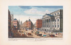 Mansion House, London in the 18th century