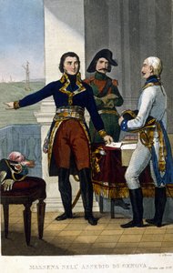 Marshal André Masséna (1756-1817) at the siege of Genes in April 1800 by Unknown artist