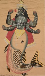 Matsya, Fish Avatar of Vishnu by Unknown artist