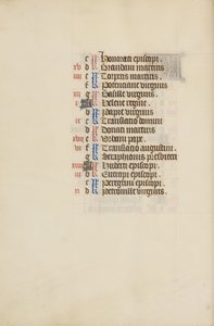 May Calendar Page Continued by Unknown artist