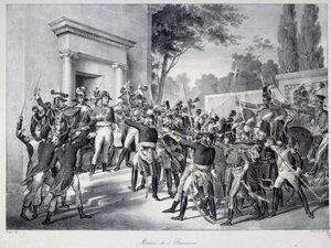 Meeting of Generals and Officers in Napoleon Bonaparte by Unknown artist