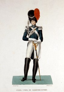Member of the Pontifical Gendarmerie of the Vatican State.