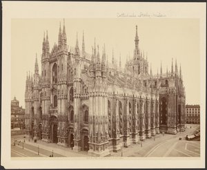 Milan, The Cathedral from the Royal Palace by Unknown artist