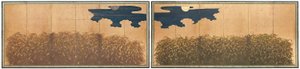 Millet Fields under Sun and Moon