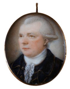 Miniature Portrait of Captain John Coxon by Unknown artist