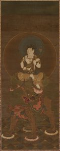 Monju with Five Chignons (Gokei Monju) by Unknown artist