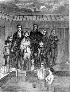 Mormon baptism by Unknown artist