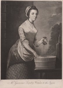 Mrs Grosvenor Laundry Woman to the Queen by Unknown artist