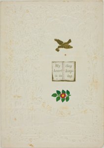 My Heart is in Thy Keeping (valentine) by Unknown artist