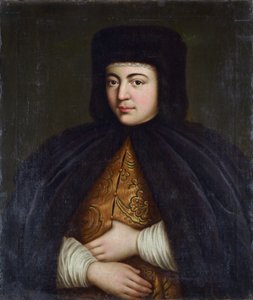 Portrait of Tsarina Natalia Naryshkina by Unknown artist
