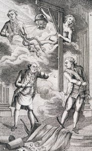 Necker Judged by the Tribunal of the Lanterne - in Supplement à la vie privée et ministère de M. Necker, Directeur général des Finances by a Citizen, ed. Pellet, Geneva by Unknown artist