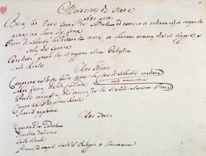 Notes on the Staging of the Opera Mithridate by Giuseppe Aldrovandini by Unknown artist