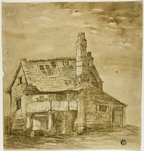 Old Farmhouse by Unknown artist