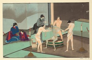 One of Sixteen Scenes of the Death and Burial of a Man