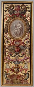 One Painted Panel by Unknown artist