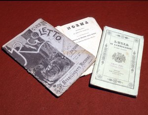 Opera booklets (Rigoletto, Norma...)