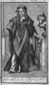 Orders of Chivalry. Knight of the Order of the Golden Fleece in Spain in the 15th century. In 
