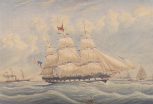 Packet Ship Ivanhoe 1849