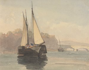 Paddle Steamer Near Weymouth