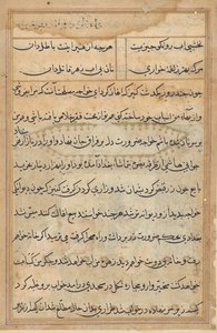 Page from Tales of a Parrot (Tuti-nama): text page by Unknown artist