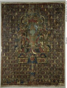Painted Banner of Bon Deity Tonpa Shenrap by Unknown artist