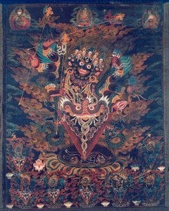 Banner with Guru Dragpur, a Wrathful Form of Padmasambhava by Unknown artist