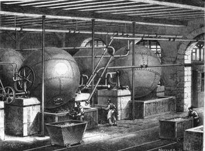 Paper making in the 19th century