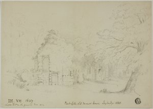 Part of the Old Manor House, Toybridge by Unknown artist