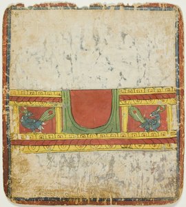 Peacock Throne, from a Set of Initiation Cards by Unknown artist