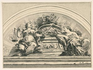 Pediment by Unknown artist