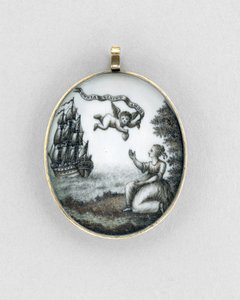Pendant, c.1750 by Unknown artist