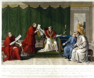 Pius VII (1742-1823) wrote to Cardinal Consalvi the Concordat between the Holy See and France on July 15