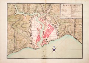 Plan of Brest by Unknown artist